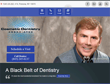 Tablet Screenshot of dentistryofrockland.com